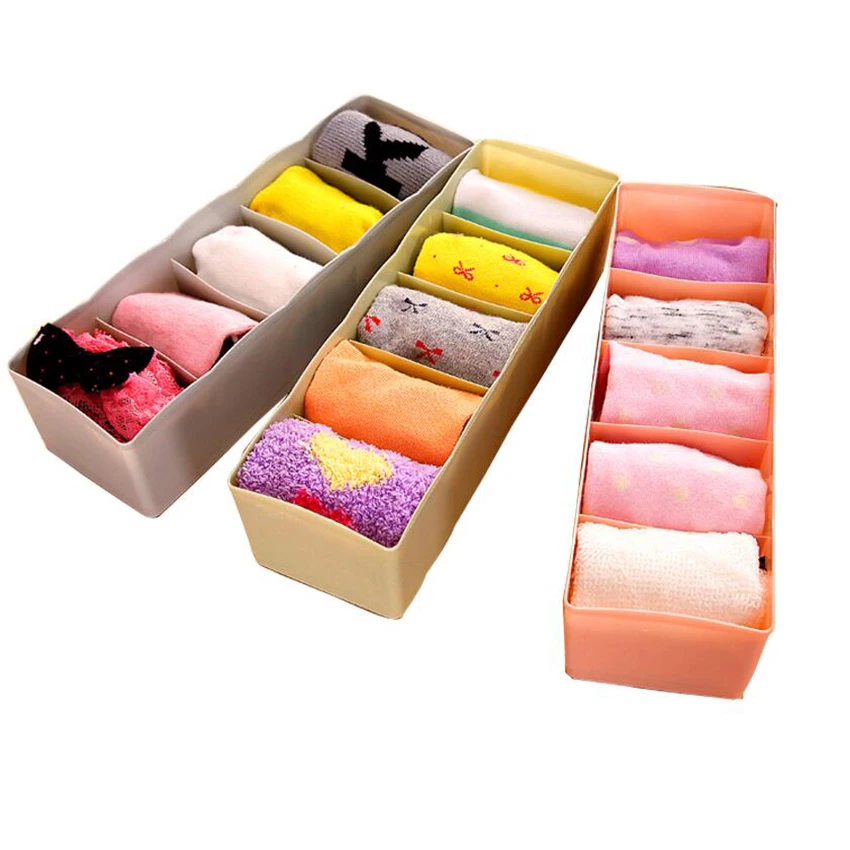 Multifunctional Underwear Storage Box For Ties Socks Shorts Bra