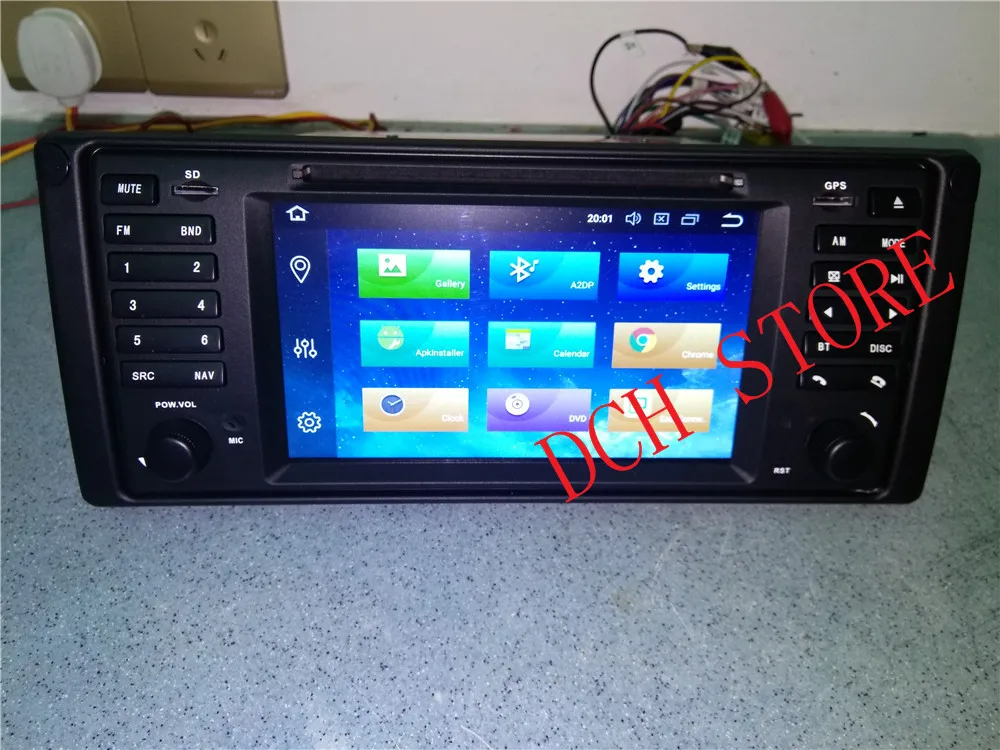 Best Android 9.0 8 CORE octa core eight android Car dvd player gps navigation radio For BMW E39 X5 E53 RAM stereo headunits carplay 13