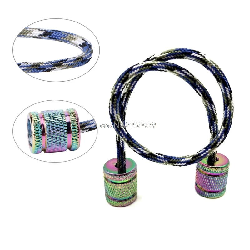 Aluminum Alloy Begleri Fidget Toy Worry Beads Finger Skill Paracord Stress Toy B116