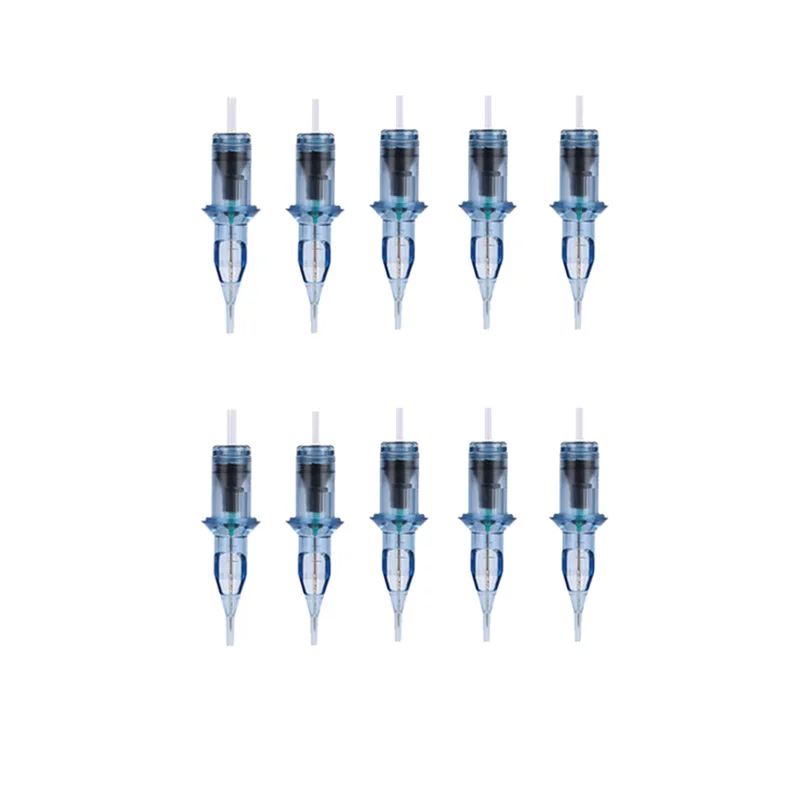 

10Pc Disposable Sterilized Needle 3Rs Permanent Makeup Cartridge Needles For Rotary Pen