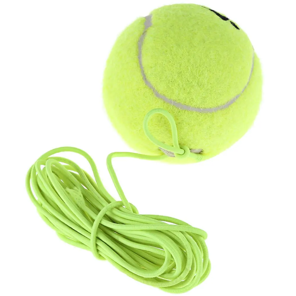 Single Package Drill Tennis Trainer Ball With String Replacement Rubber