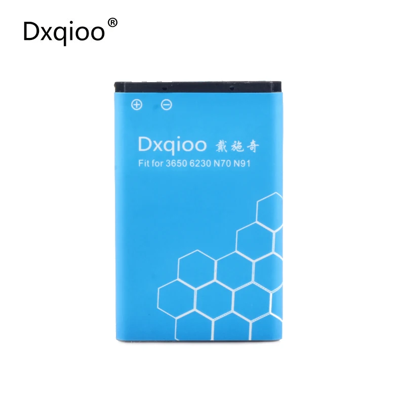 

Dxqioo 1020mah BL-5C 5c battery for nokia 6600 N70 N71 N72 N91 E60 3650 6230 1112 1208 1600 1100 1101