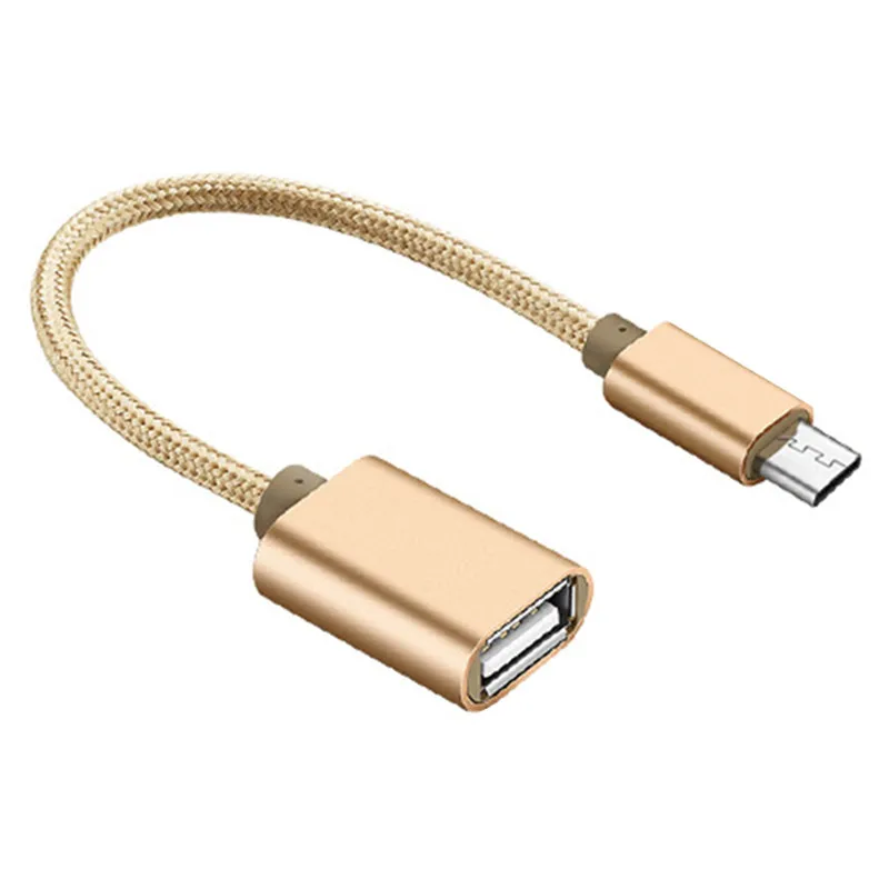 Micro USB OTG кабель адаптер для Xiaomi Redmi Note 5 Micro USB разъем для samsung S6 планшет Android USB 2,0 OTG адаптер