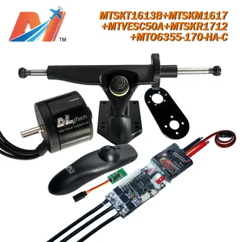 

Maytech outboard engine remote control and SuperEsc based vesc and 6355 170kv torque motor and truck mount kits for e skateboard