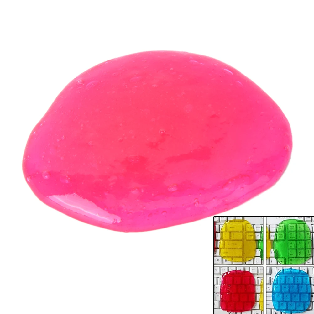 New 1Pcs Soft Sticky Glue Gel Dust Dirt Cleaning Magic Cleaning Gel