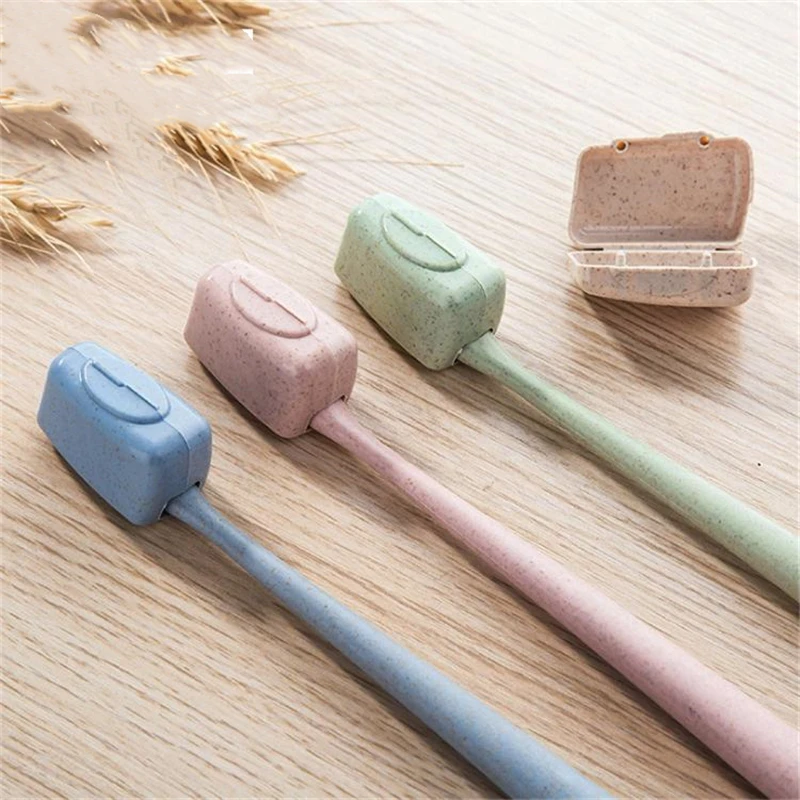 

4 Pcs/Set Hot Sale Universal Toothbrush Head Cover Portable Protective Cap for Toothbrush Practical Travel Supplies New