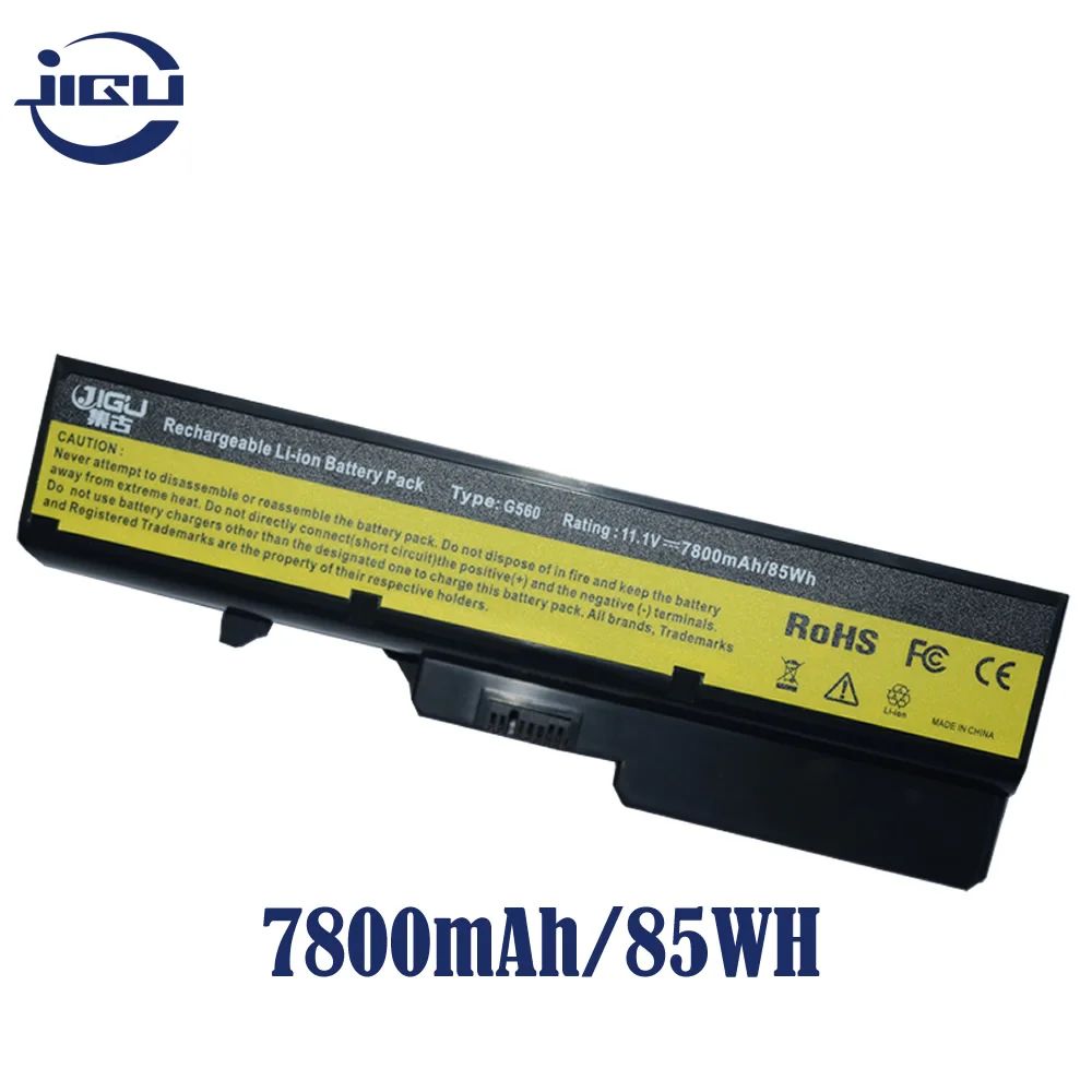 JIGU 7800MAH Laptop Battery For Lenovo IdeaPad G460 B470 V470 B570 G470 G560 G570 G770 G780 V300 Z370 Z460 Z470 Z560 Z570 K47