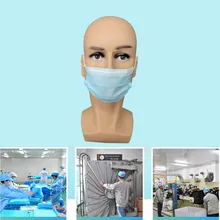 Новое поступление 50 шт./компл. Нетканая одноразовая маска для лица медицинские стоматологические петлю Анти-пыль труда для безопасности рабочего места