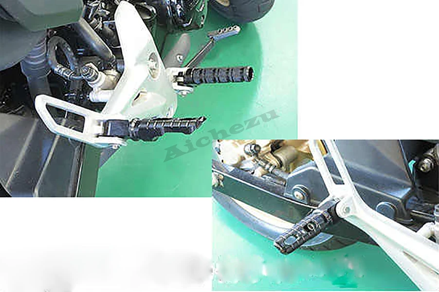 ACZ мотоцикл 1 Пара CNC Задние подножки для ног регулируемые ножки для Honda CB500 CBR500R CB1000 CBR250R VFR1200F NSF100