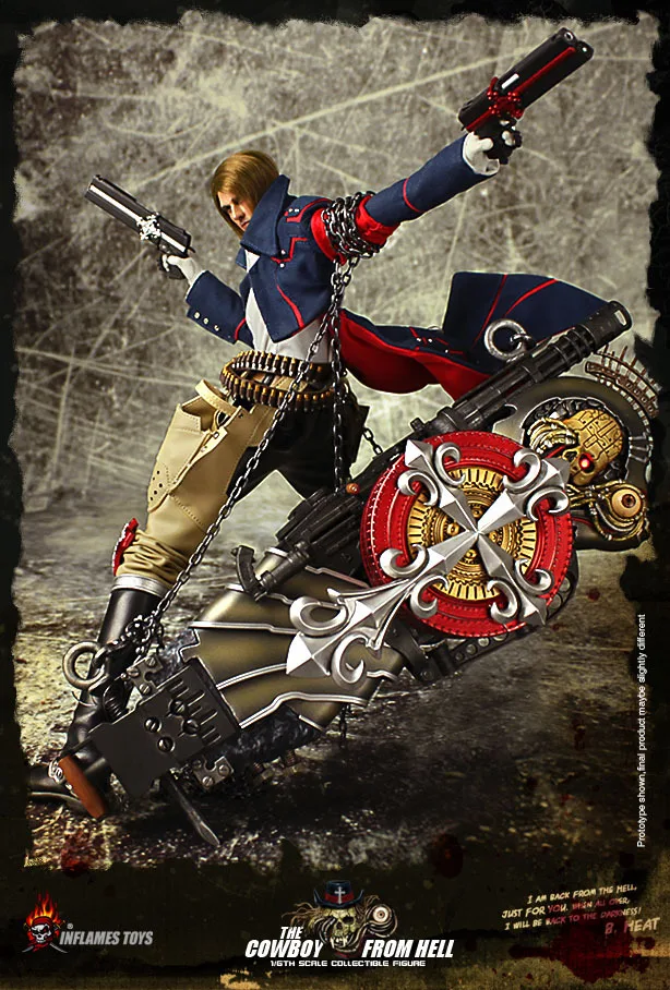Inflames Toys The Cowboy From Hell 1/6 Scale doll figure model,12 Action figure doll cowboy junkies cowboy junkies the trinity session