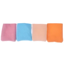 1pcs Reusable Face Towel Microfiber Facial Sponge Makeup Remover Cleansing Glove 4 Colors Random