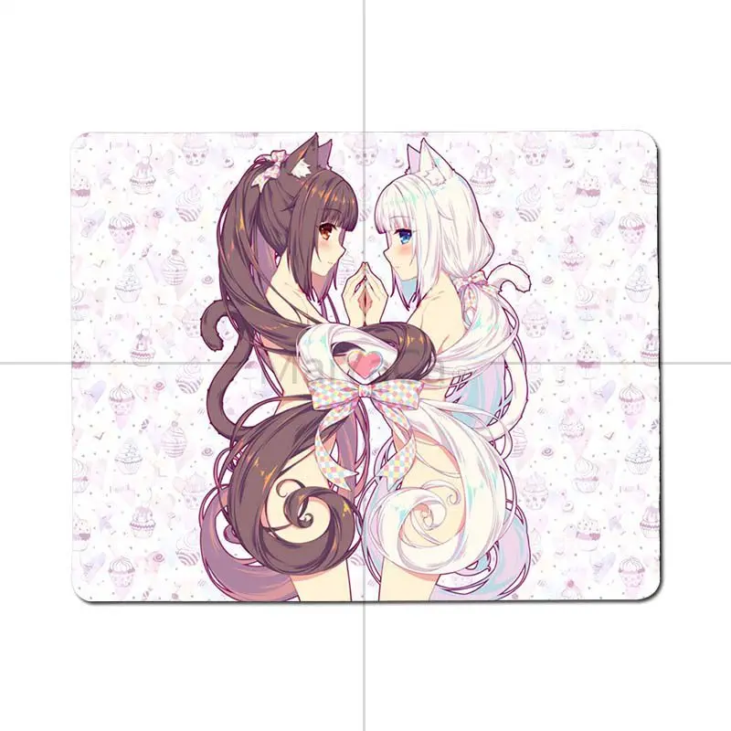MaiYaCa собственные коврики Chocola Nekopara Аниме Коврик для мыши игровые