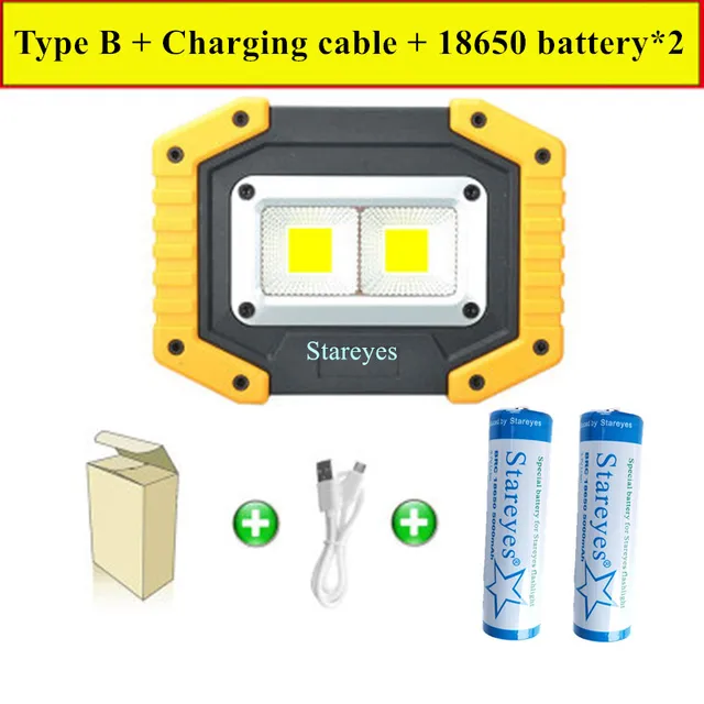 Type B and battery
