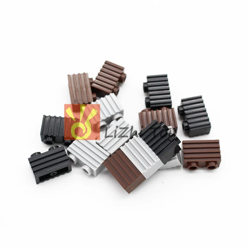 

MOC Brick Parts 2877 Brick Modified 1 x 2 with Grille Classic Piece Building Block Toy Accessory