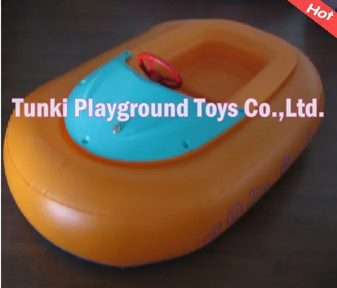 

kids bumper boar with motor and colorful floating