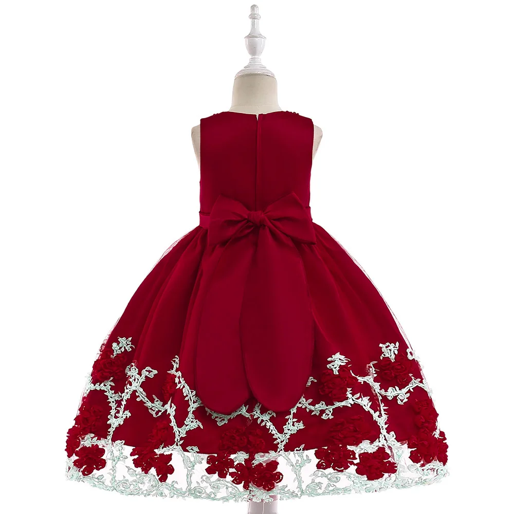 

2019 Girl Tutu Dress Knee Length Sleeveless Prom Clothes For Kids Princess Ball Gowns First Communion Frocks Teenage Costumes