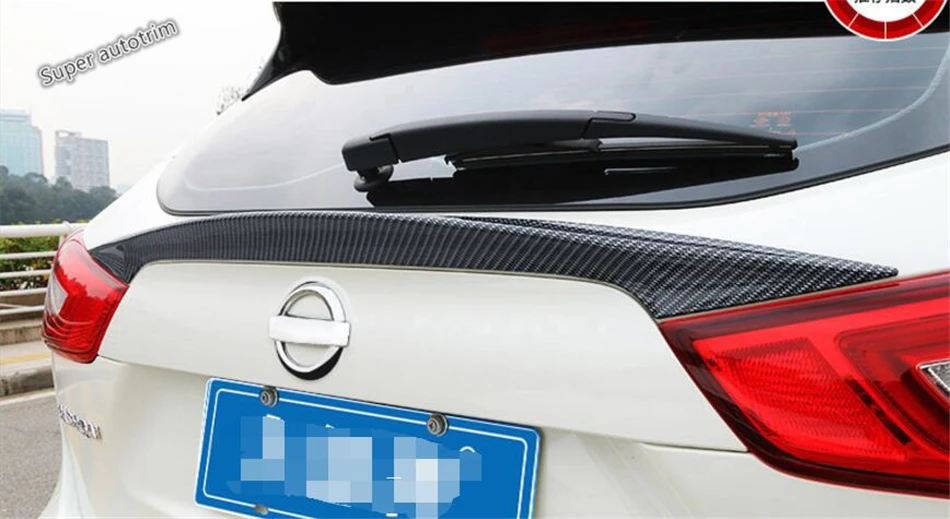 Внешний комплект из углеродного волокна Lapetus для Nissan Qashqai J11 ABS 2014 2020 задний