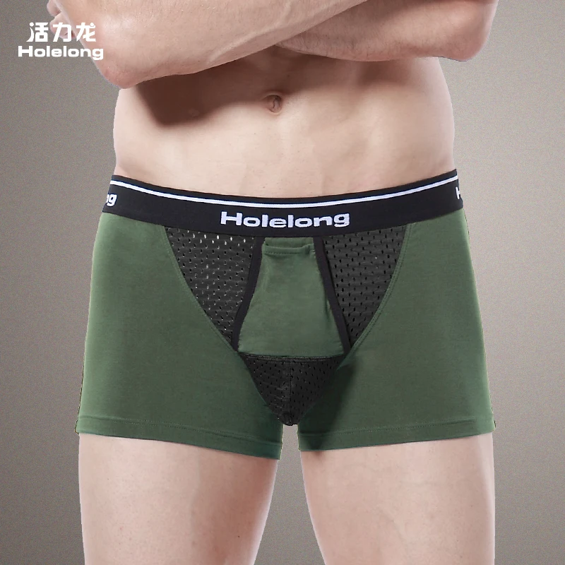

Men Modal Exercise Care Inside Waistband Bullets Air Separation Module Tight Underwear Of Young Students