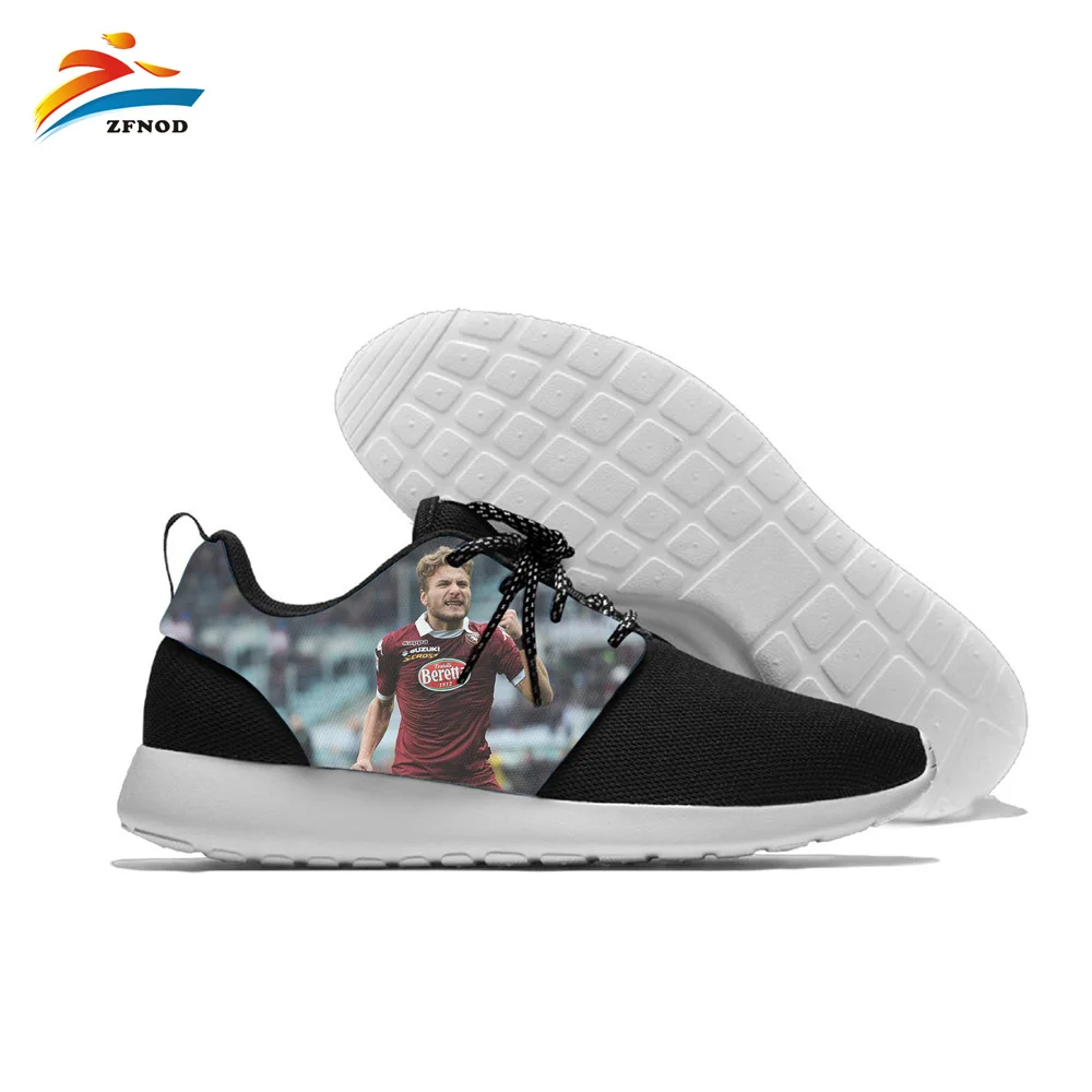 

Ciro Immobile Spring/Summer Back 3D Print 2019 New Men Real Madrid Club de Futbol Swag shoes mens casual Breathable shoes