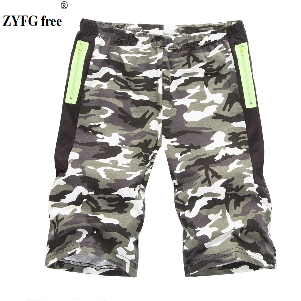 

New Arrivals Men Shorts 2018 Fashion Summer style Cotton Casual popular Slim camo color personality zipper shorts men EU/US size