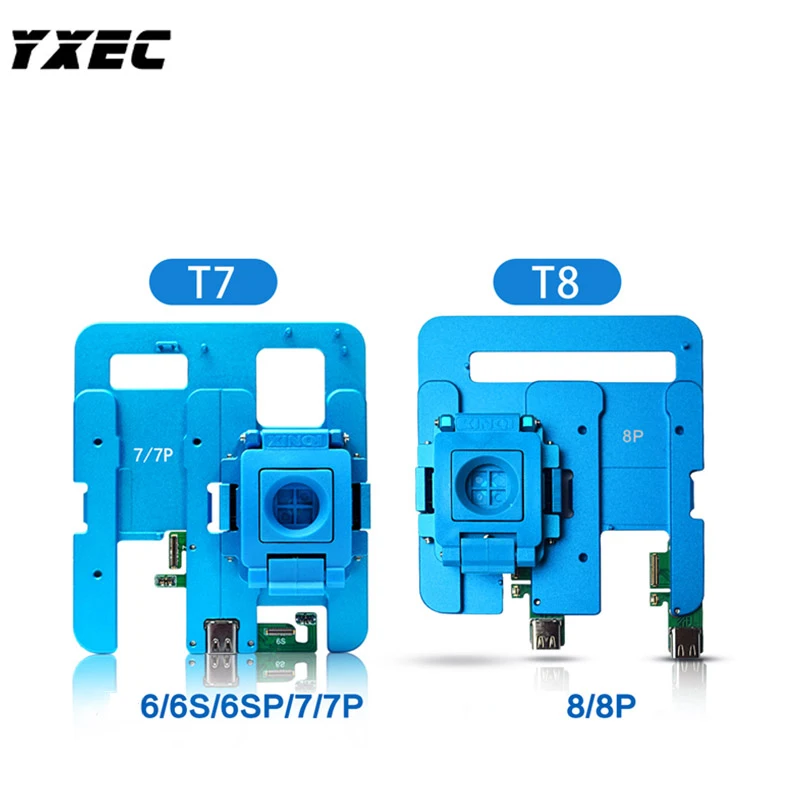 JC T7 T8 Nand PCIE Flash HDD Motherboard Repair Test Fixture Tools for iPhone 7 7P 8 8 PLUS iCloud Clear Del