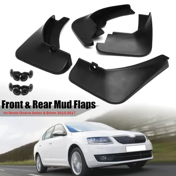 

Car Fender Splash Guards Mud Flaps Mudguards For Skoda Octavia 3 A7 Sedan 2013 2014 2015 2016 207 Accessories