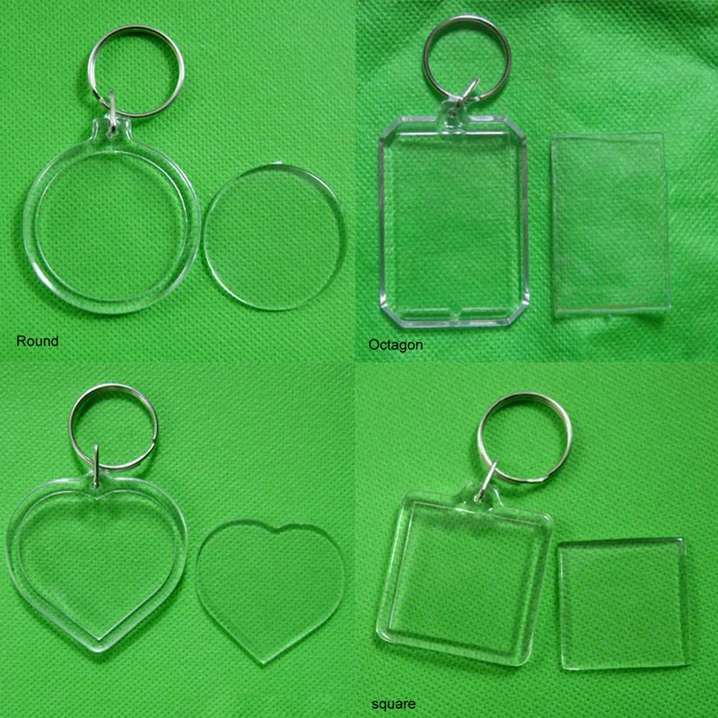 DIY Алмазная мозаика для вышивки кольцо ключей разделенные кольца прозрачная
