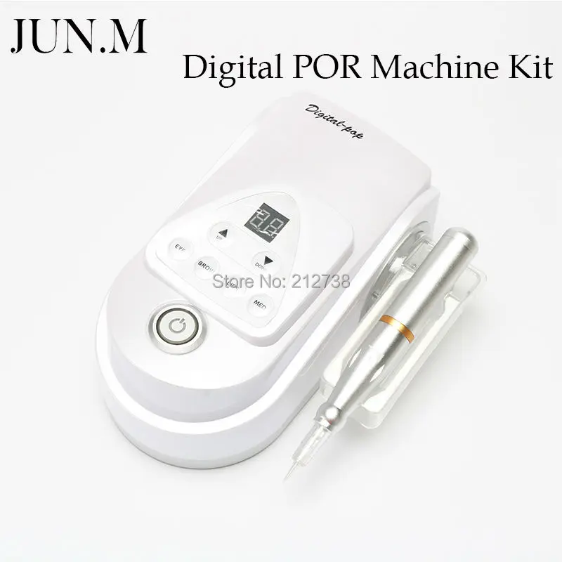 

Free Shipping Digital POP style Eyebrow Lip Eyeline MTS / PMU Digital POR Permanent Makeup Tattoo Machine Rotary+20PCS Needle