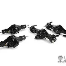 LESU Металл 8*8 Передние Задние оси дифференциальный замок RC 1/14 тягач Tmy TH02069