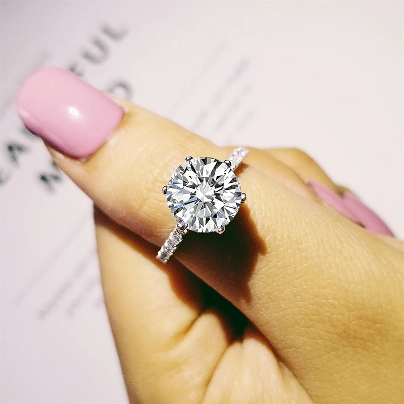Оригинальное поступление, настоящее 925 пробы Серебряное кольцо на палец, модное кольцо для женщин, ювелирное изделие для помолвки LR4584S