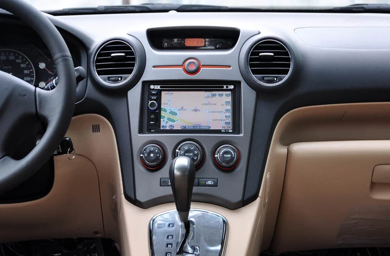 Top 9" 2.5D IPS Android 8.1 Car DVD Multimedia Player GPS for Kia Carens 2007-2011 audio car radio stereo navigation WIFI 1