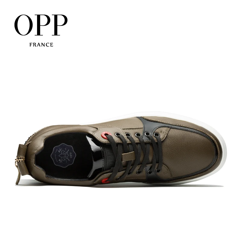 Mocassins Up Cuir Opp Hommes Chaîne Vache Appartements marron En Lace Chaussures Casual Black De Pour 2017 qtYwOYT