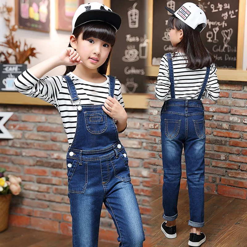 2016 new autumn baby girl jean sets kids denim clothes set long sleeve