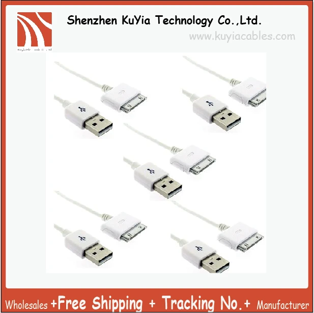 

Free Shipping+Tracking number!! USB Data Sync Charger Cable For iPhone iPod Touch+wholesales