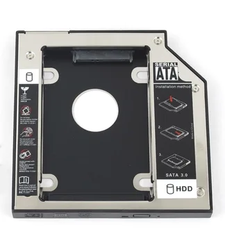 

WZSM 12.7mm SATA 2nd HDD SSD Hard Drive Caddy for Acer Aspire 4741G 4743G 5741 7736 7736z 7736G 7736ZG 7739 7739z 8930