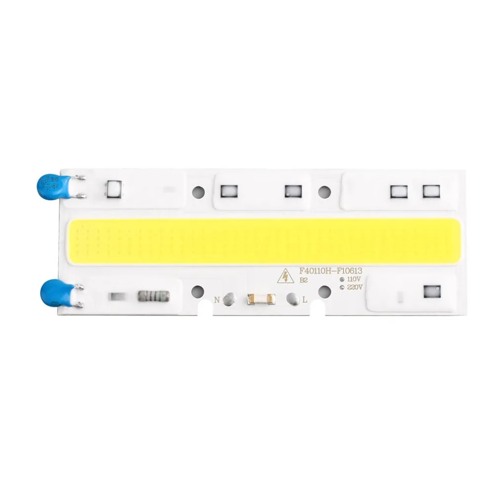 

50W AC 220V LED COB Par Chips Bulb Lamp High Power Warm White Lighting On Board No Driver Outdoor DIY Flood Light Street Lights