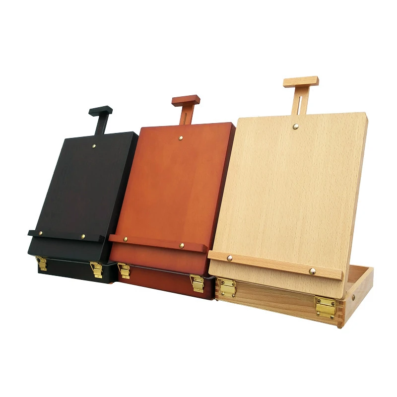 Caballete de madera para bocetos, Caballete de para niños, de Pintura al óleo, portátil, suministros de arte para artistas| Caballetes| - AliExpress