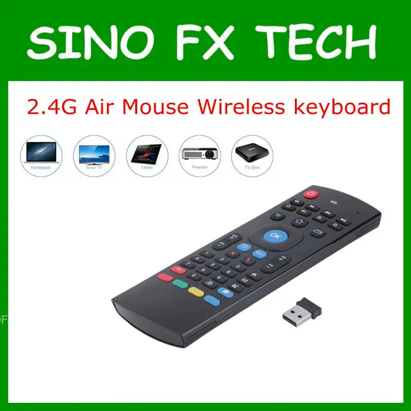 

high quality 2.4G Air Mouse Smart Voice Remote Control Wireless Keyboard IR Learning