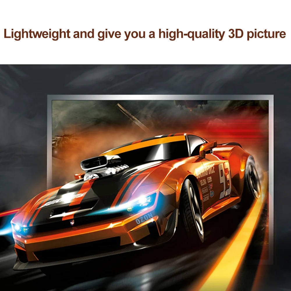 4 шт./лот VQ163R поляризационные пассивные 3D очки для ТВ реальные кинотеатра Sony Panasonic