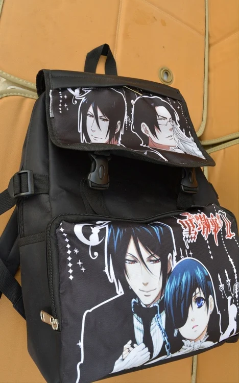 Детский Школьный рюкзак Серафима Серафин из фильма Батлер|black butler backpack|style backpackbags