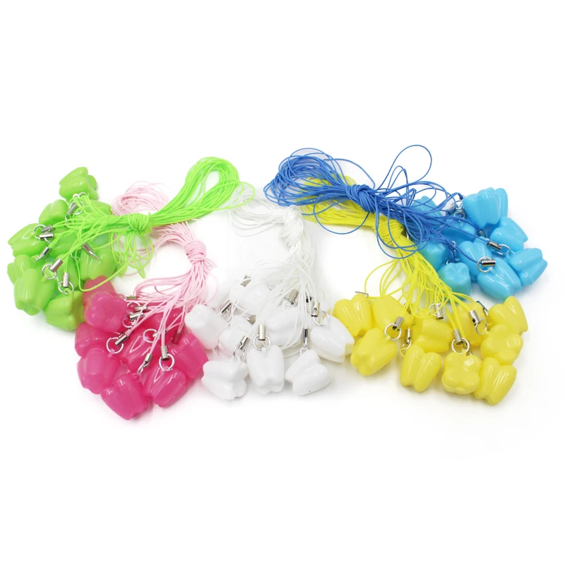 10 шт./лот коробка для детских зубов с молоком Органайзер веревкой хранения молока