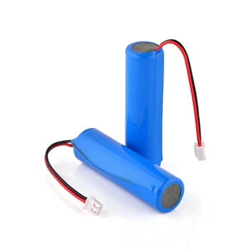 

2pcs/lot 3.7v 2600mah 18650 battery with wire and JST connector