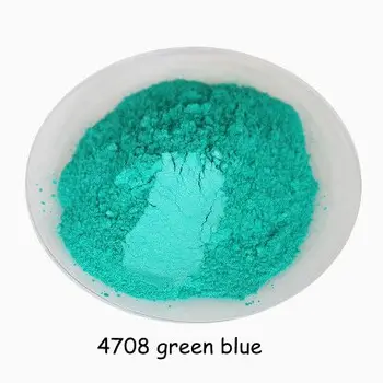 

Free shipping Healthy Natural green blue Mica Powder,raw of eye shadow makeup,DIY soap,paint pigment,lipstick