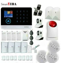 SmartYIBA Wireless House Home Wifi 3G Security Alarm system WCDMA Burglar alarm Video IP Camera PET