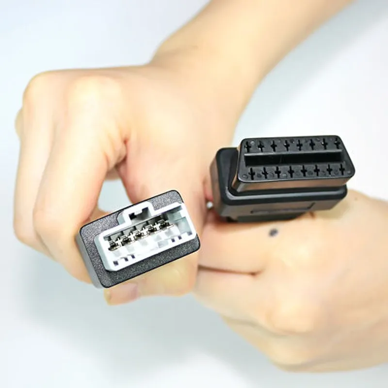 Для HONDA 5Pin для OBD2 16pin Женский кабель автомобиля Honda сканер OBD1 OBDII адаптер 5 Pin до 16 pin