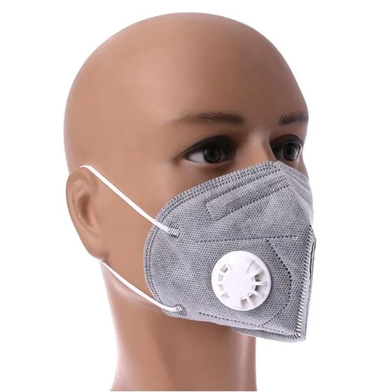 

10pcs Dust Mask Dustproof Labor Protection Industrial PM2.5 Anti-dust Filter Folding Disposable Non-woven KN90 Earloop type Mask