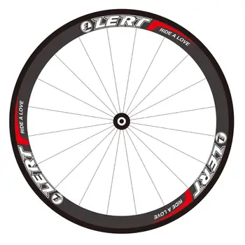 

Newest LERT 700C Road bicycle 3K UD 12K full carbon fibre bike wheelset 50mm tubular rim brake pads 20.5 23 25mm width Free ship