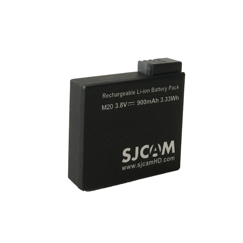 SJCAM M20 2 шт литий-ионные аккумуляторы+ двойное зарядное устройство для SJ CAM M20 аксессуары для спортивной экшн-камеры