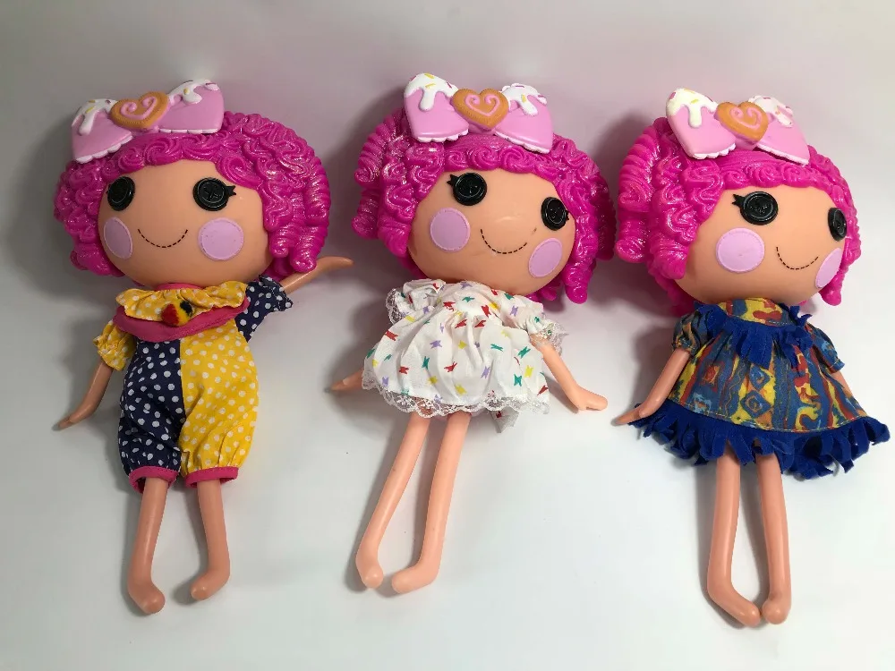 30 35cm New Lalaloopsy Girls Birthday Gift Dress Up Doll large Button