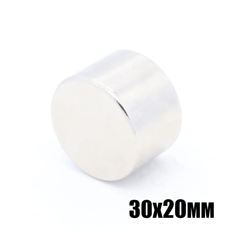 

1pcs 30x20 mm super powerful Dia 30mm x 20mm neodymium magnet 30x20 mm disc magnet rare earth NdFeB N35 magnets